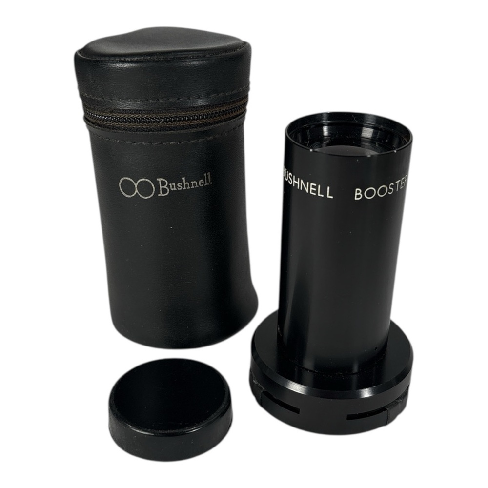 Vintage Bushnell Booster 2.5×33 Monocular with Original Case & Lens Cap